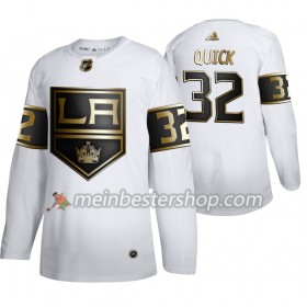 Los Angeles Kings Jonathan Quick 32 Adidas 2019-2020 Golden Edition Weiß Trikot Authentic - Herren